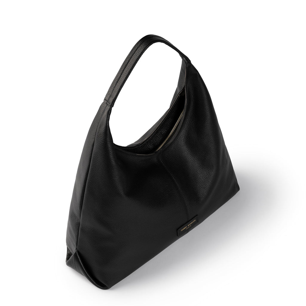 Honoré Grace black calfskin leather shoulder bag