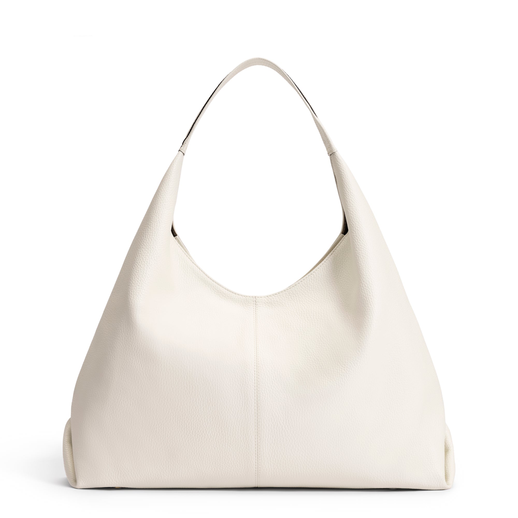 Honoré Grace cream calfskin leather shoulder bag