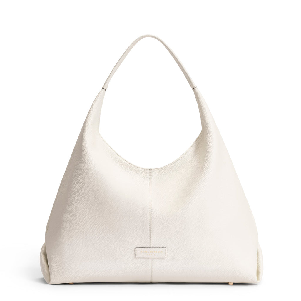 Honoré Grace cream calfskin leather shoulder bag