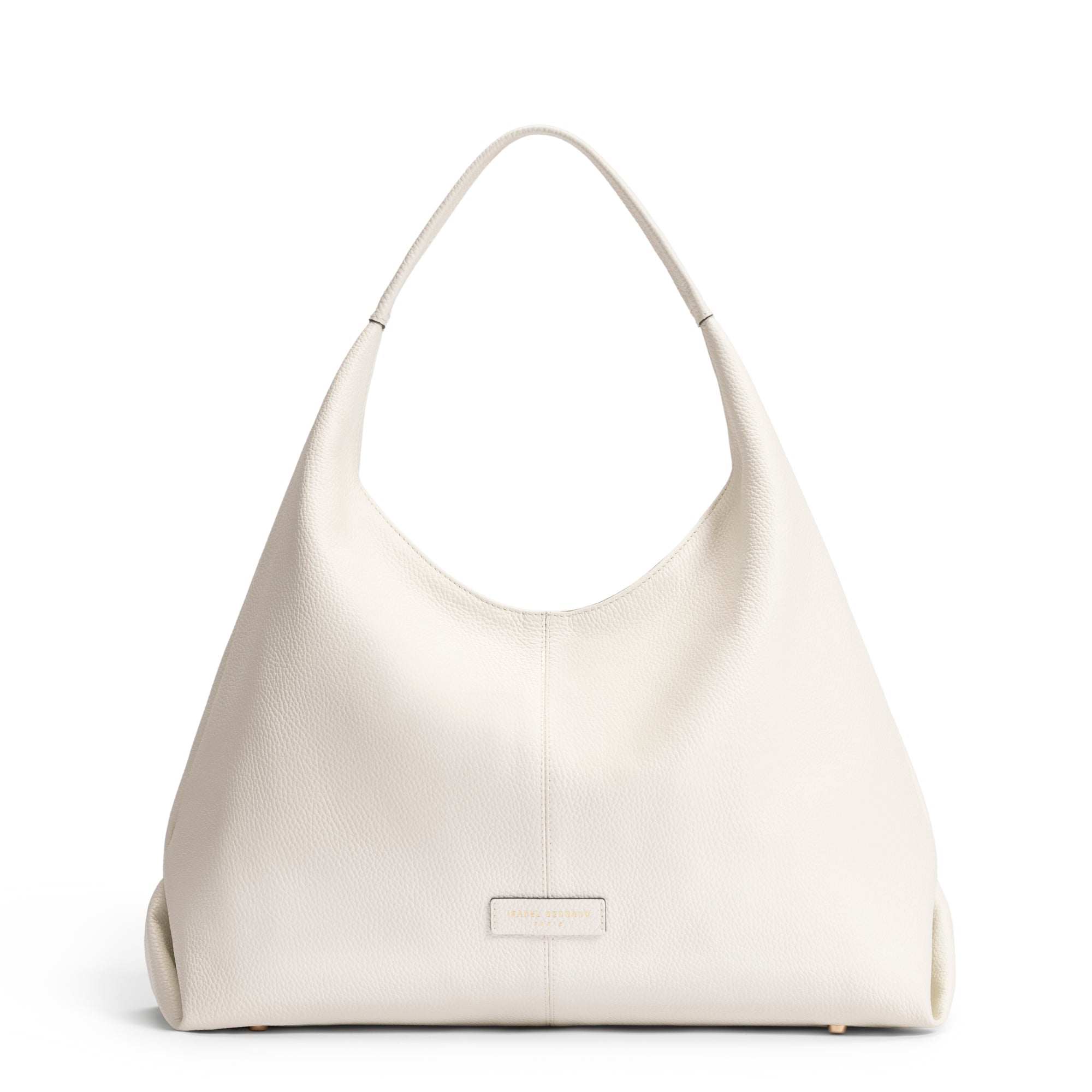 Honoré Grace cream calfskin leather shoulder bag