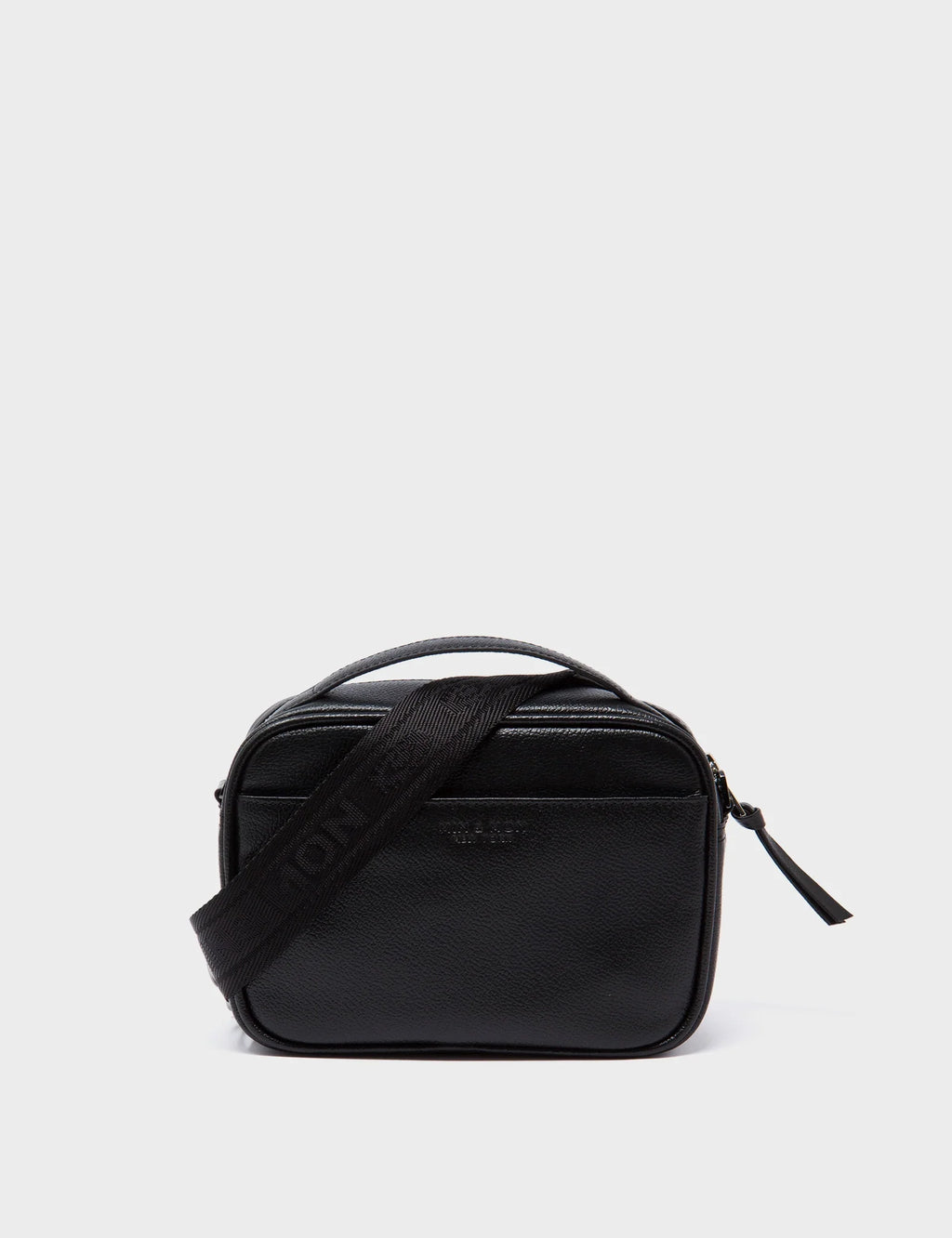 Verto Black Leather Crossbody Bag - Pigeonista Embroidery