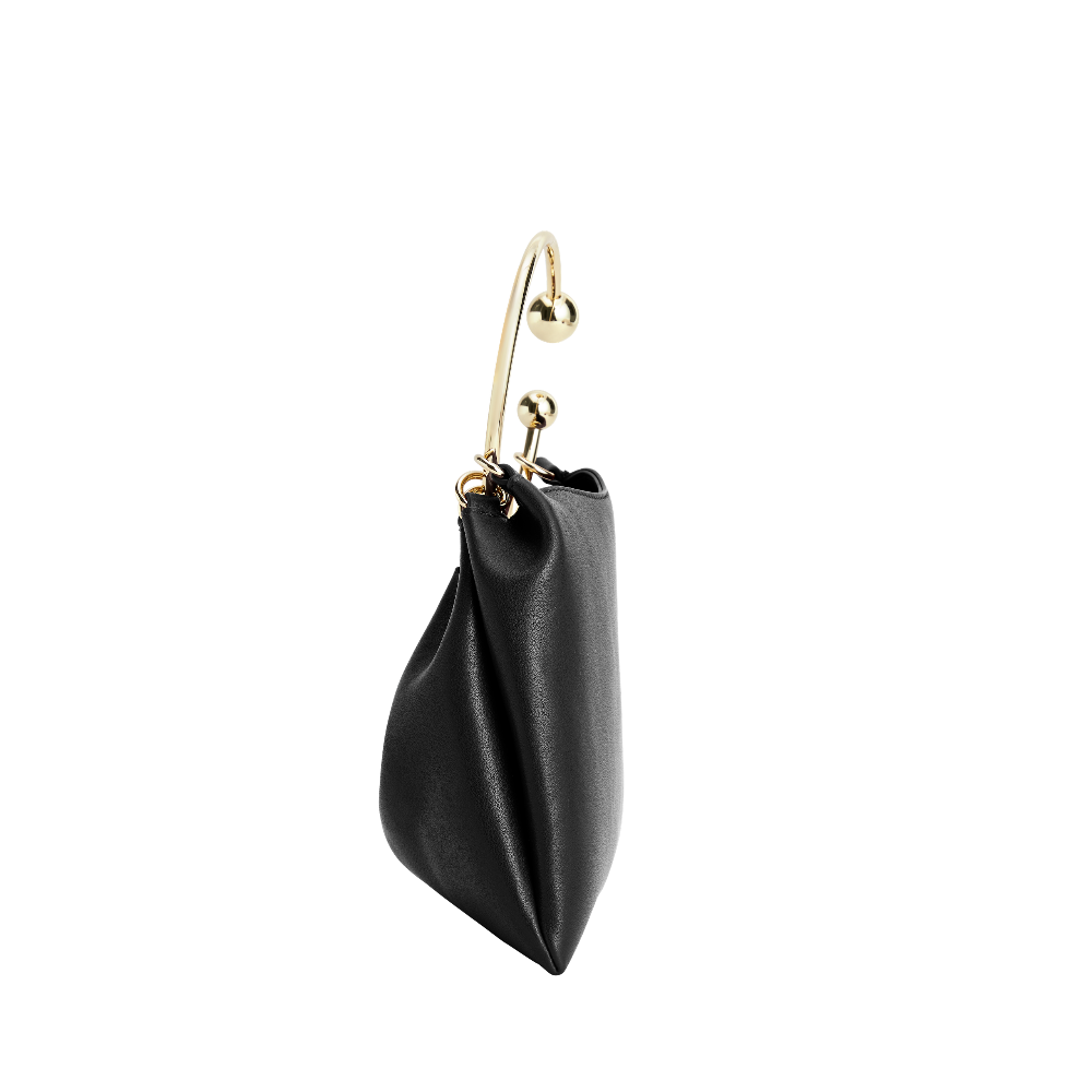 Black Ring Handle Bag