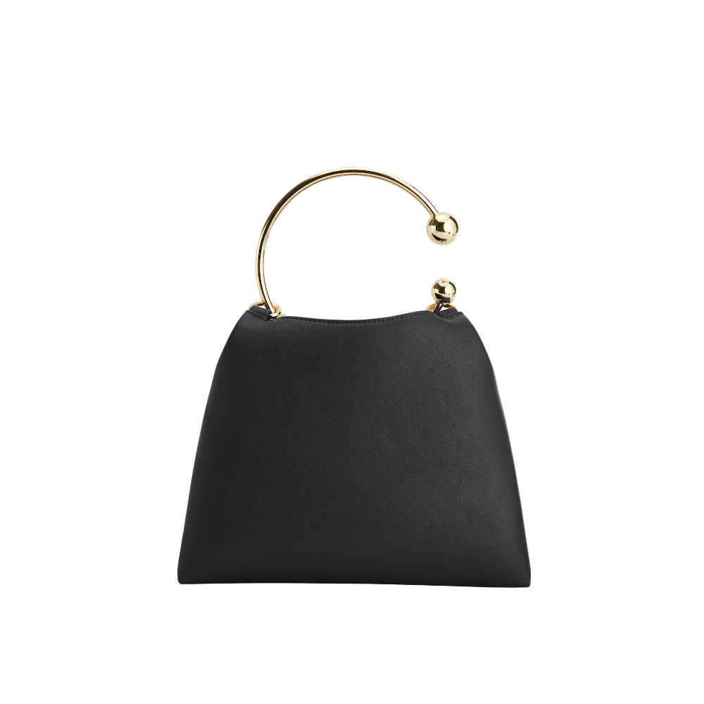 Black Ring Handle Bag