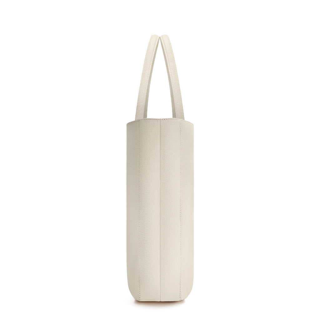 Honoré Francine cream calfskin leather shopper