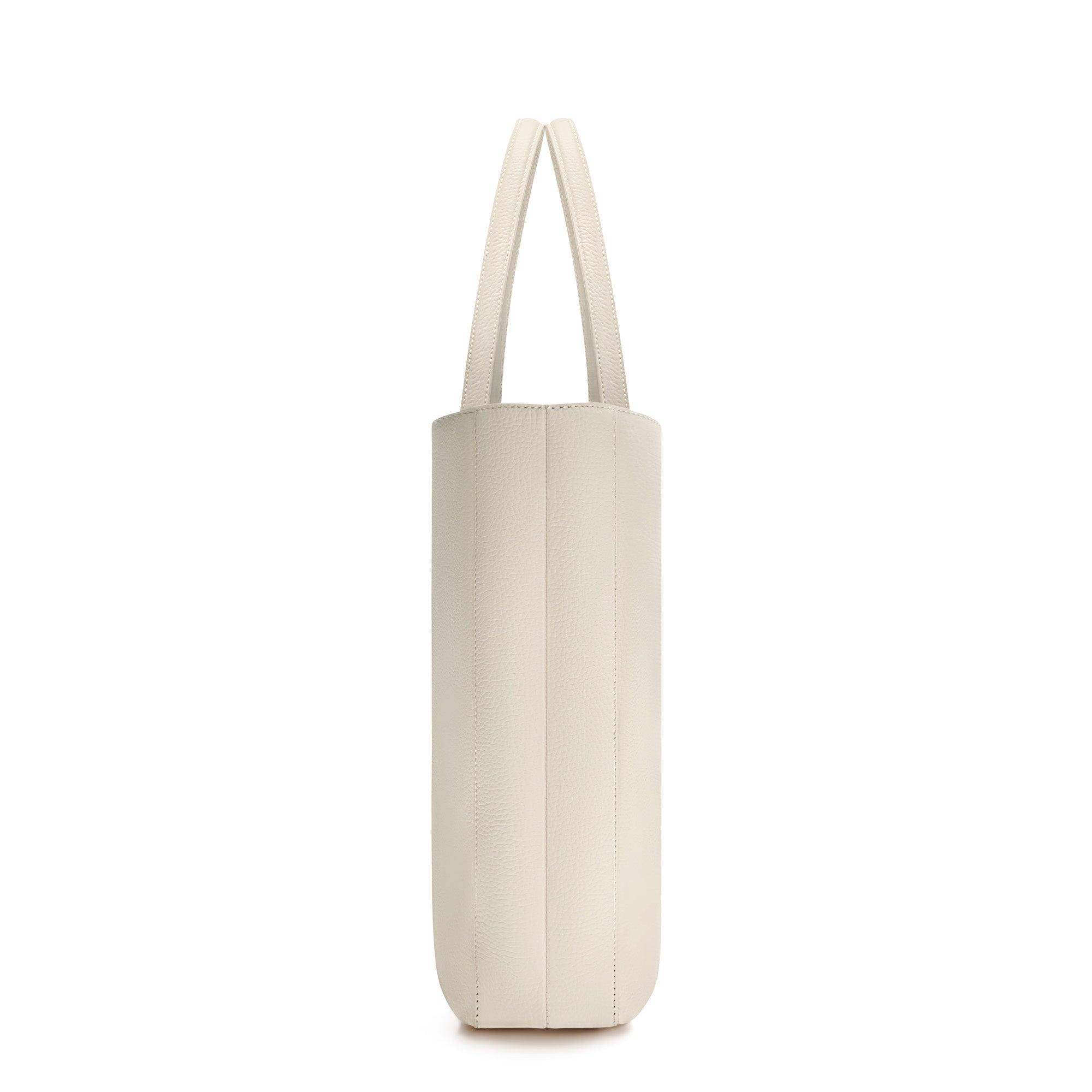 Honoré Francine cream calfskin leather shopper