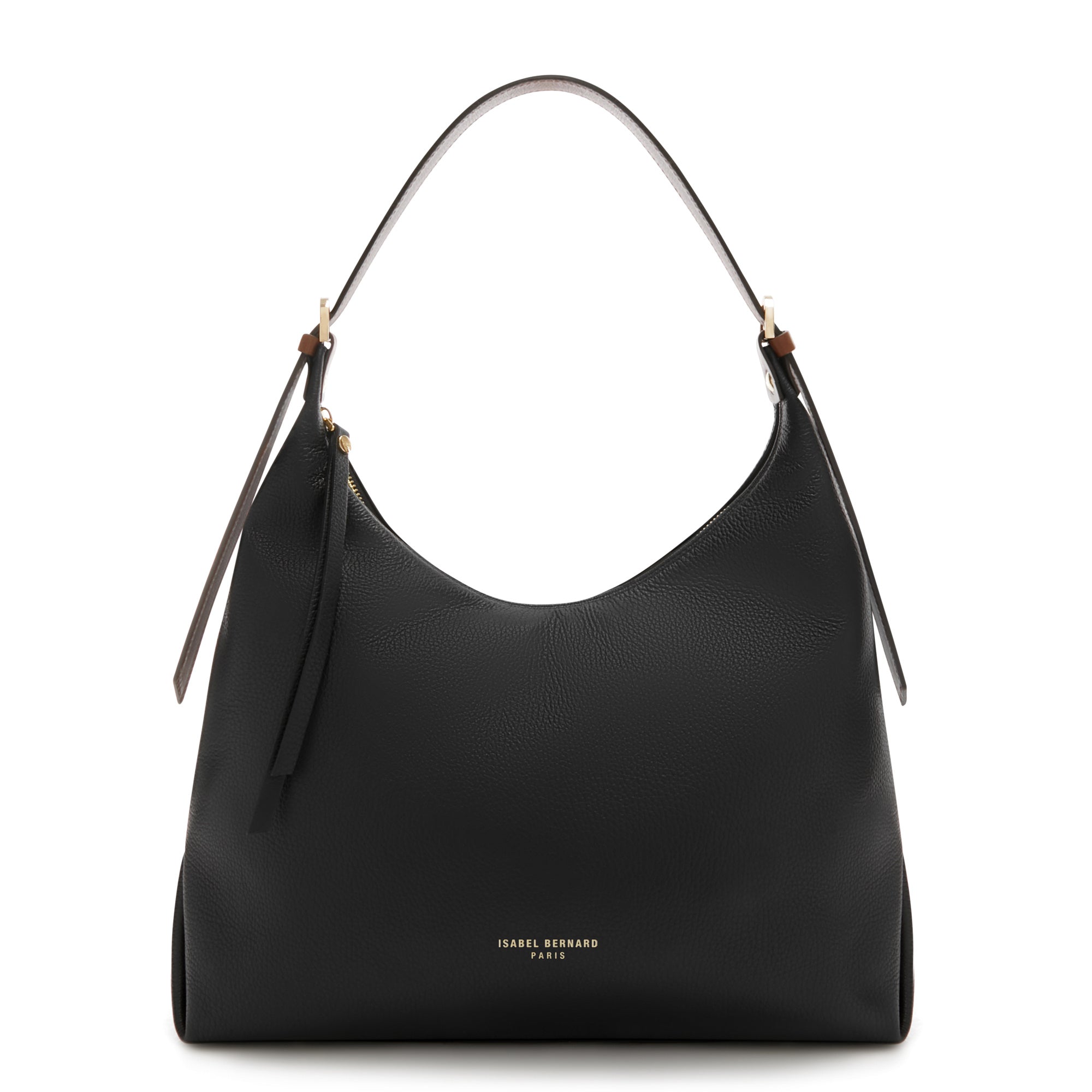 Honoré Muriel black calfskin leather shoulder bag