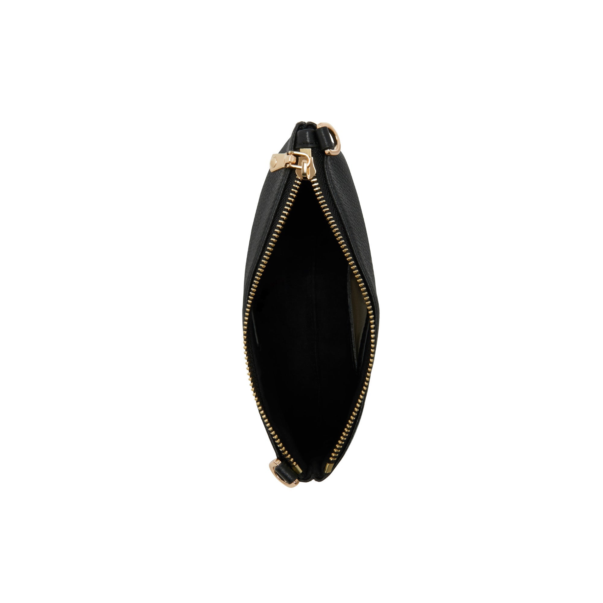 Honoré Misra black calfskin leather shoulder bag