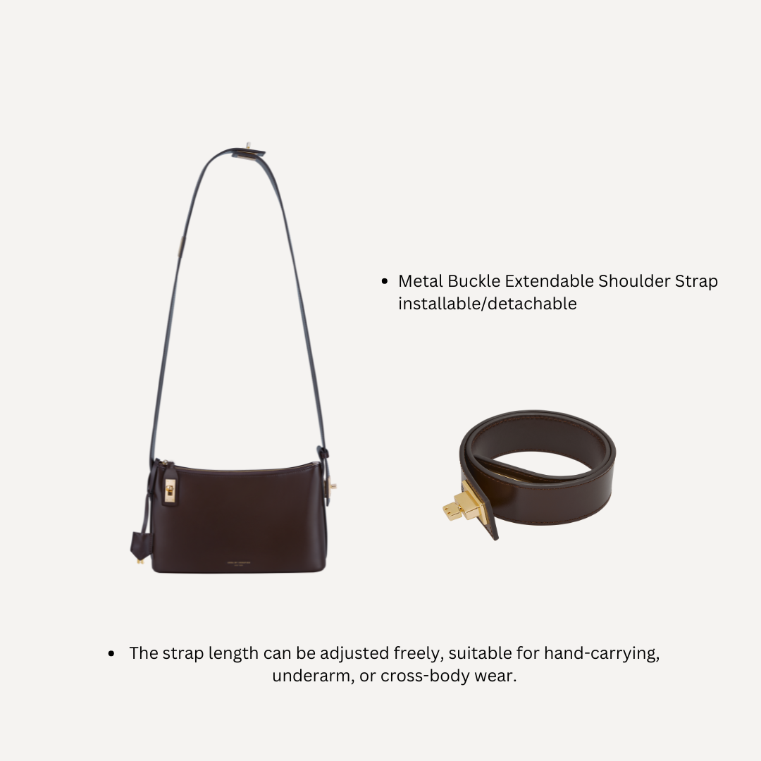 Chocolate Crossbody Extension Strap (Pre-Order Only)